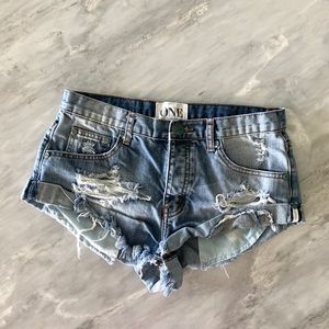 One Teaspoon Bandits Shorts